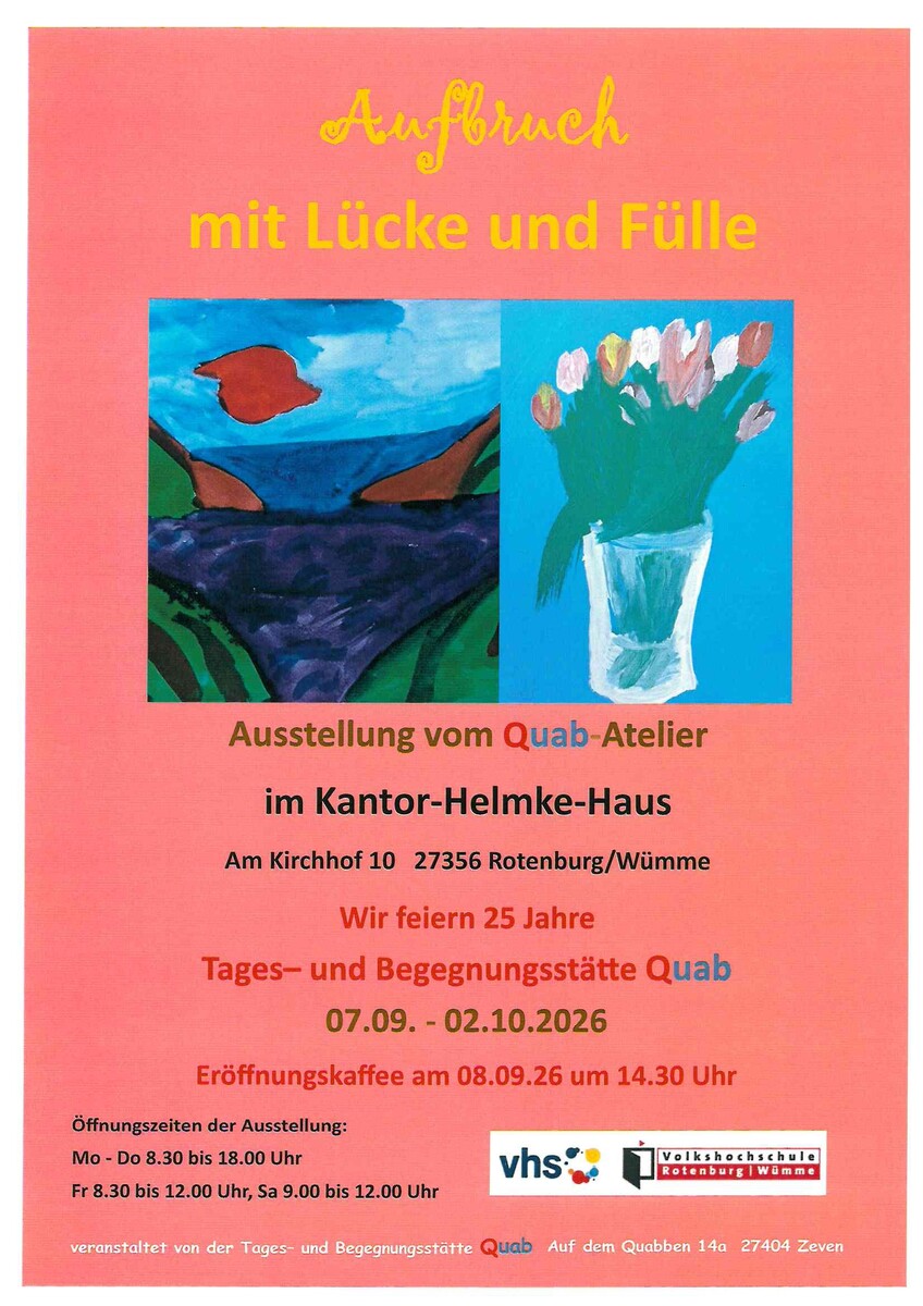Aufbruch mit Lücke und Fülle